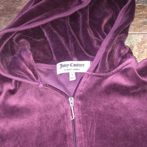 Juicy couture zip up | purple